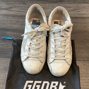 Golden Goose superstar classic white sneakers 35